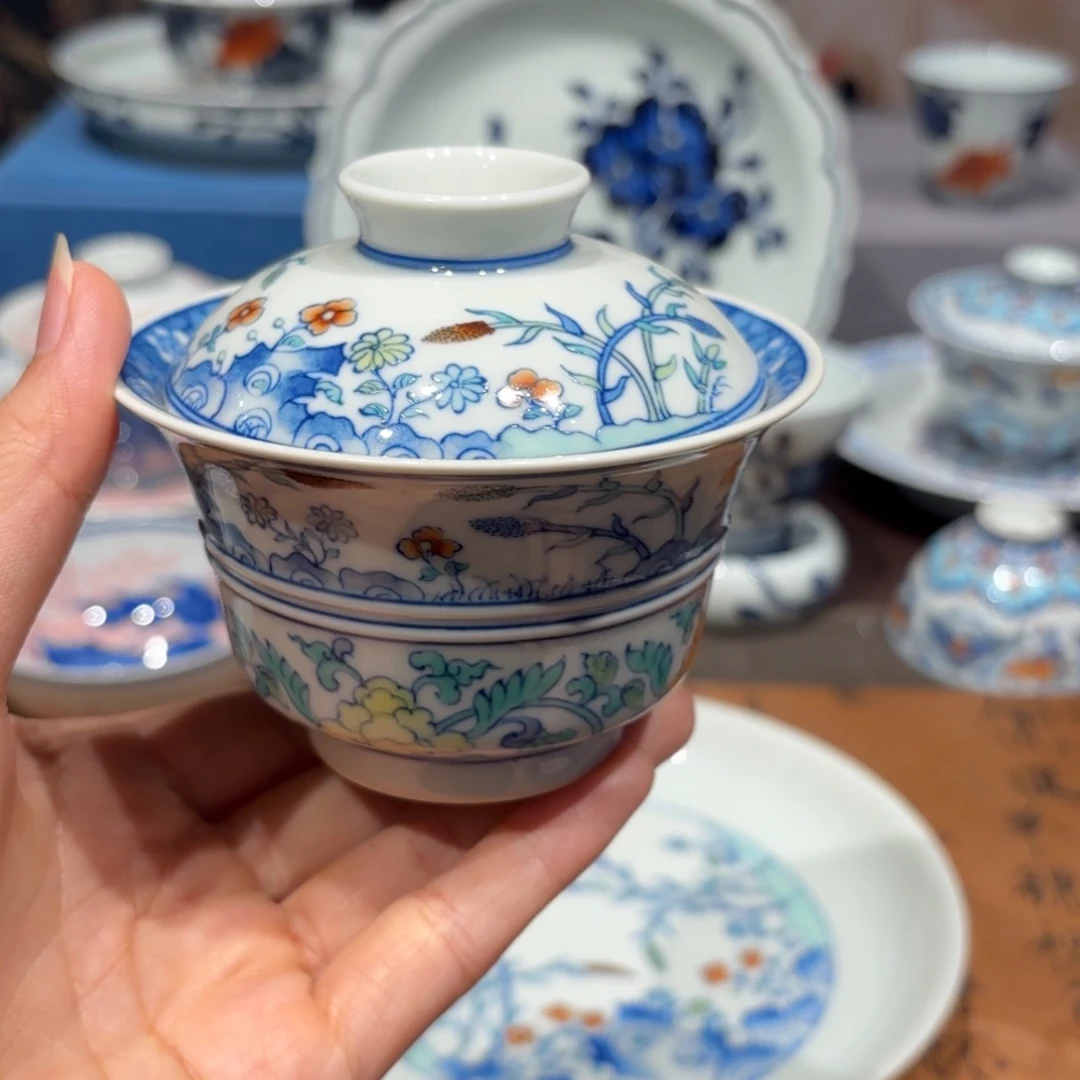 手工手绘陶瓷茶具