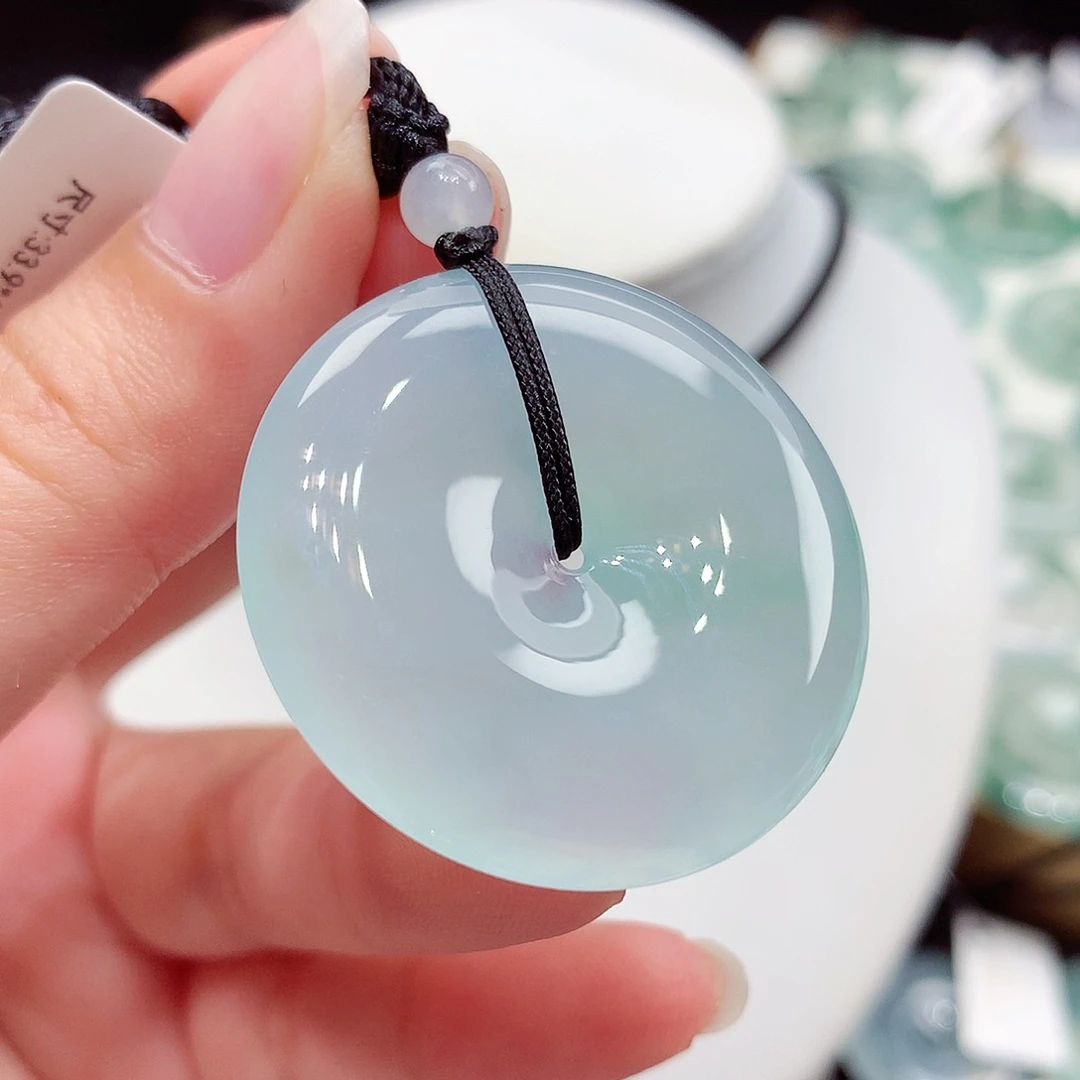 颈饰未镶嵌翡翠翡翠102，33.9/6