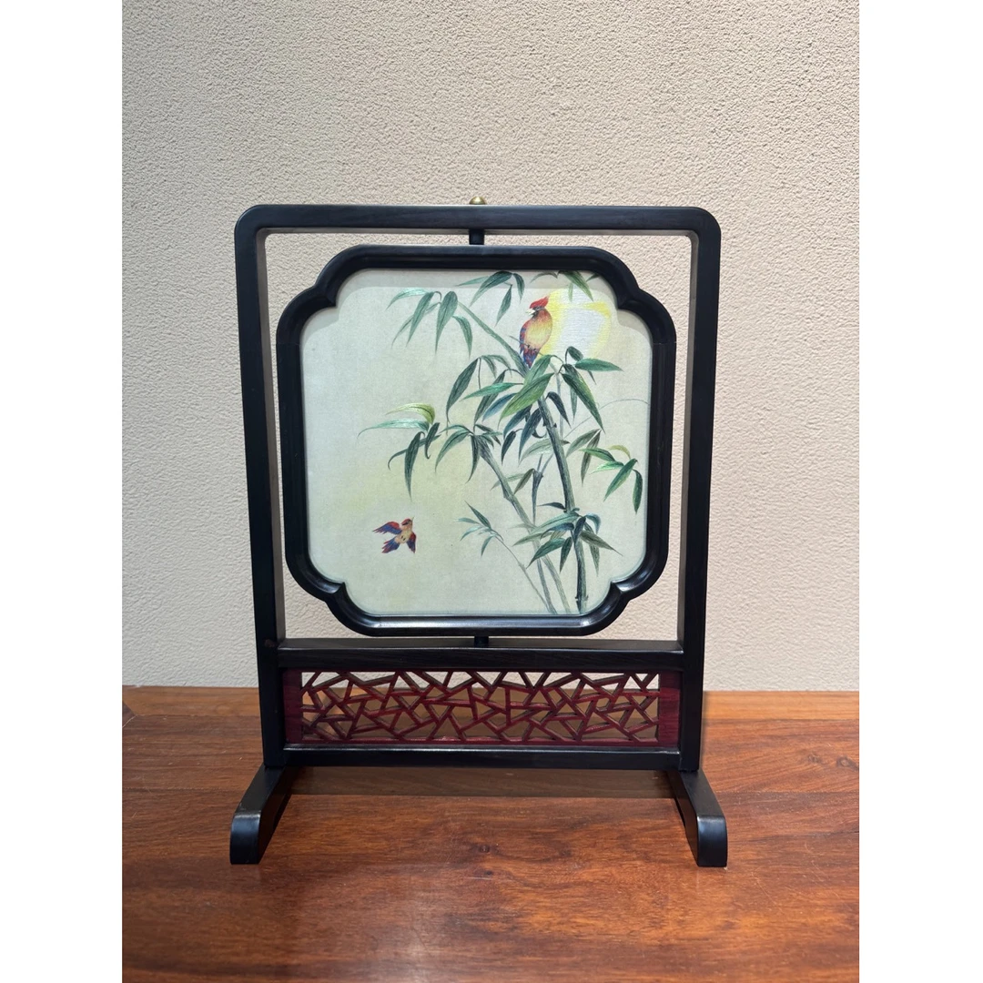 CQYCX海棠花阁（竹子） 摆件