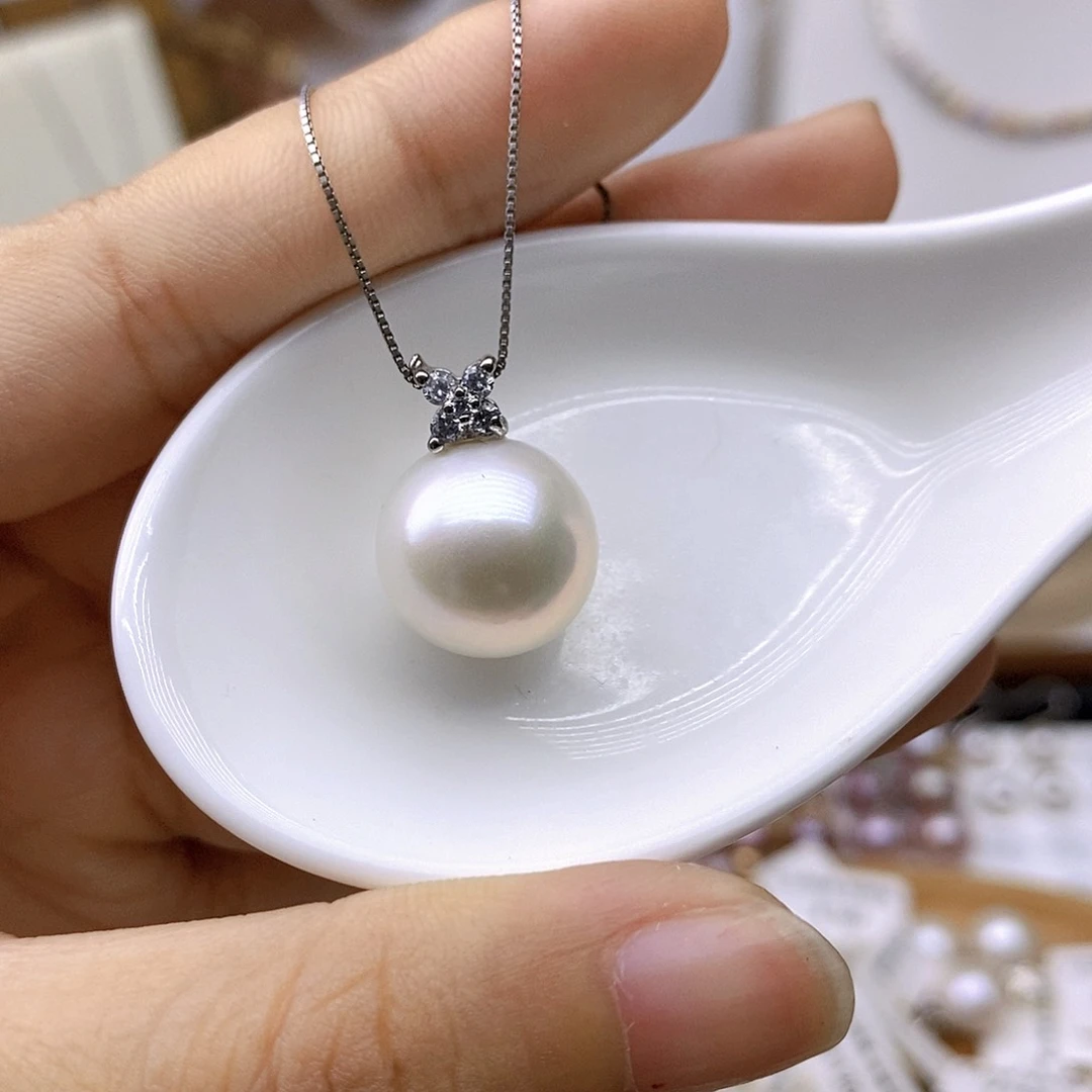 淡水珍珠未镶嵌吊坠(赠链)