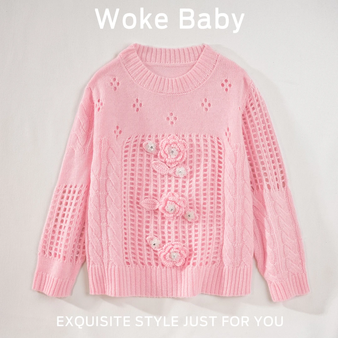 30羊毛 2025女童春季新款长袖外套汉服儿童上衣F090