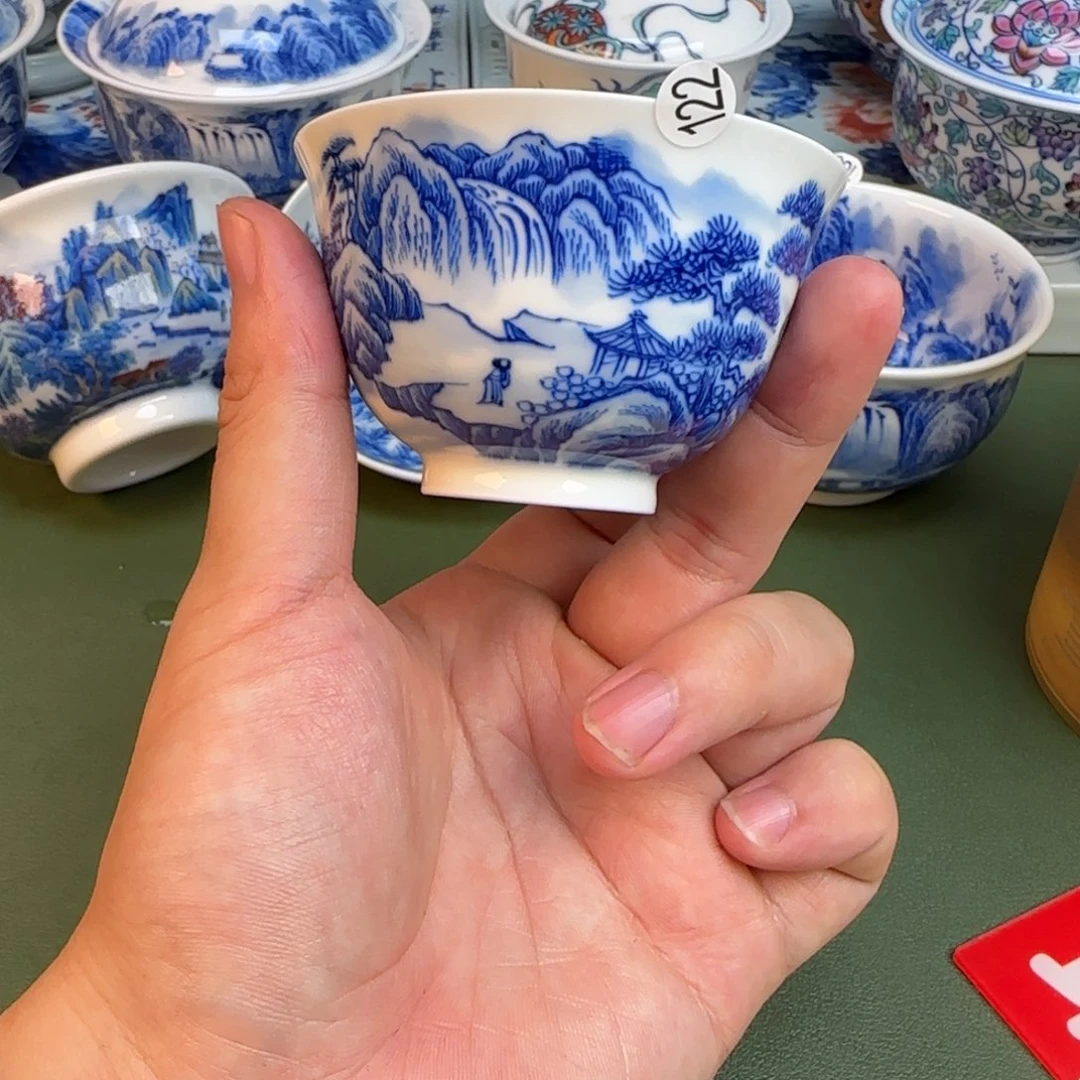 彦祖纯手工手绘茶具122