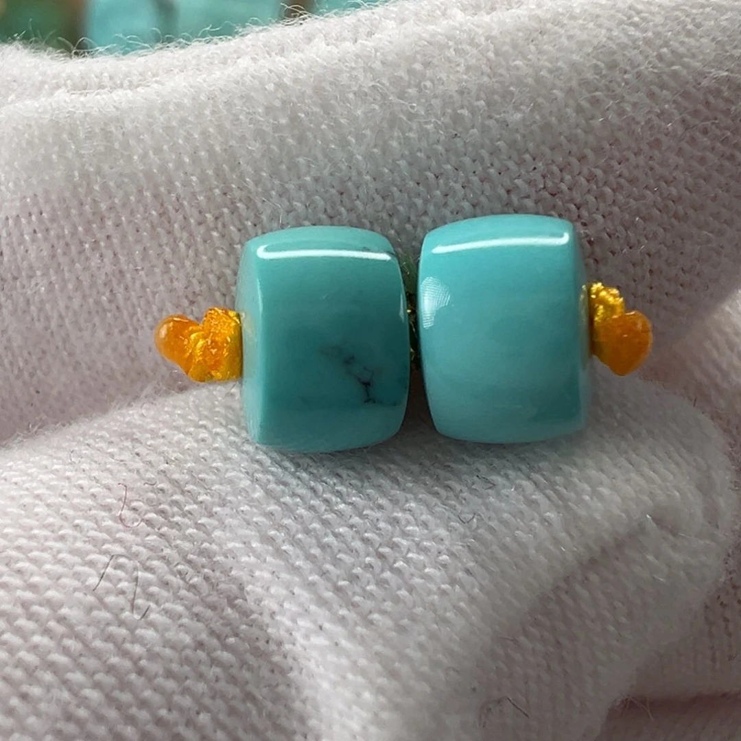 未镶嵌绿松石配饰7mm