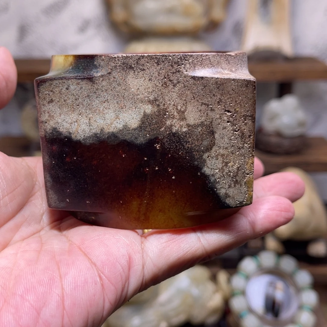 喜***登和田玉未镶嵌挂件