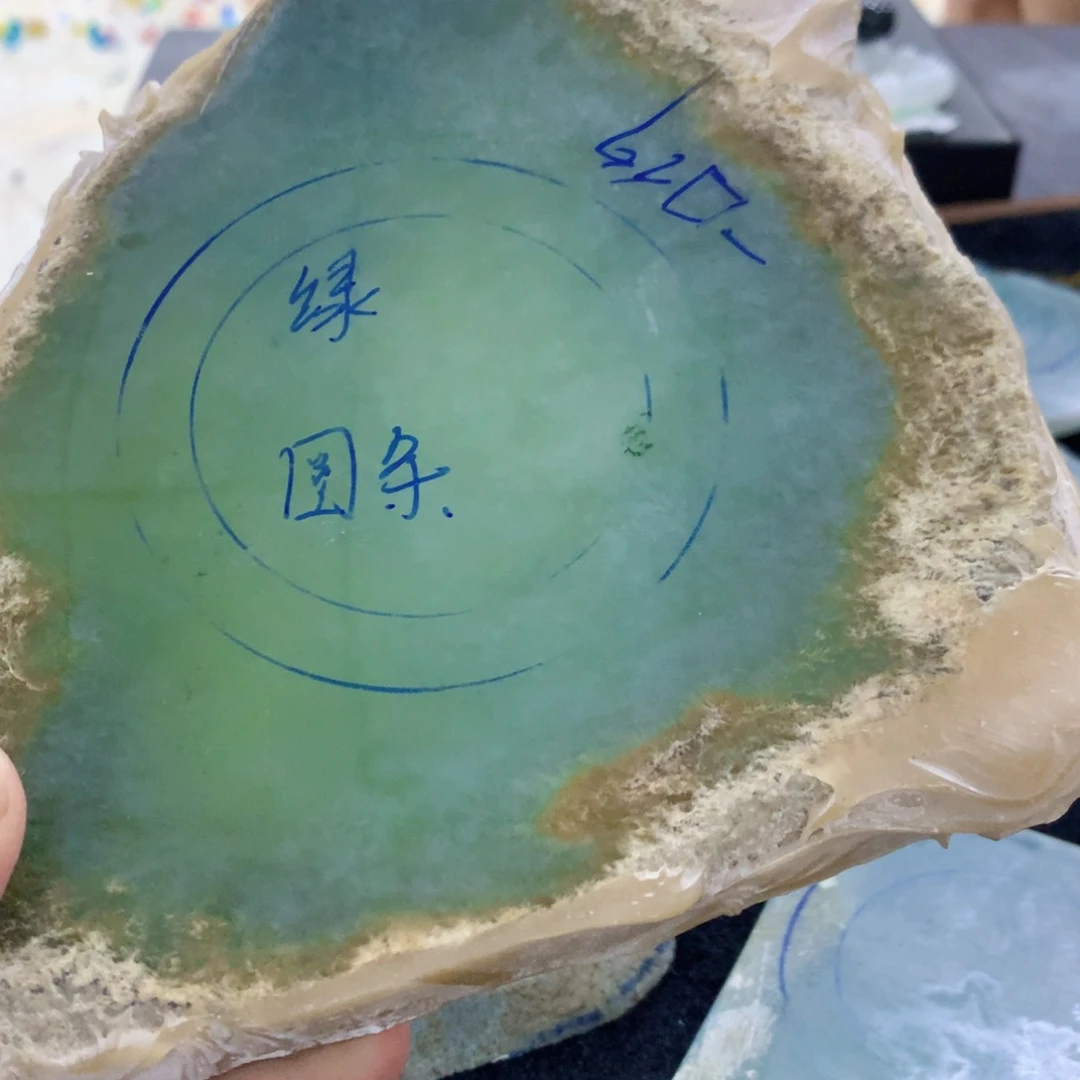 未镶嵌翡翠手镯定制翡翠淼*