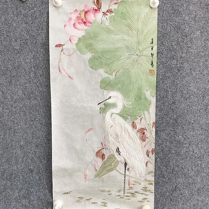 【闪购商品】书法两平尺荷花欣赏