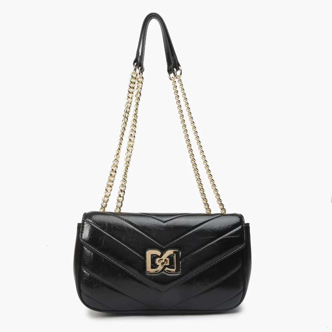 【文文甄选】SKL-7520-黑色 女士包包潮流美式度假风休闲夏季