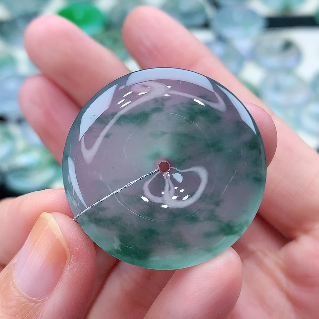 颈饰未镶嵌翡翠编号45-尺寸31/5.7