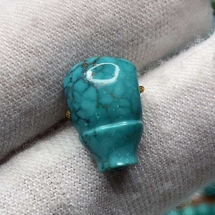 绿松石未镶嵌天然原矿 地大质检