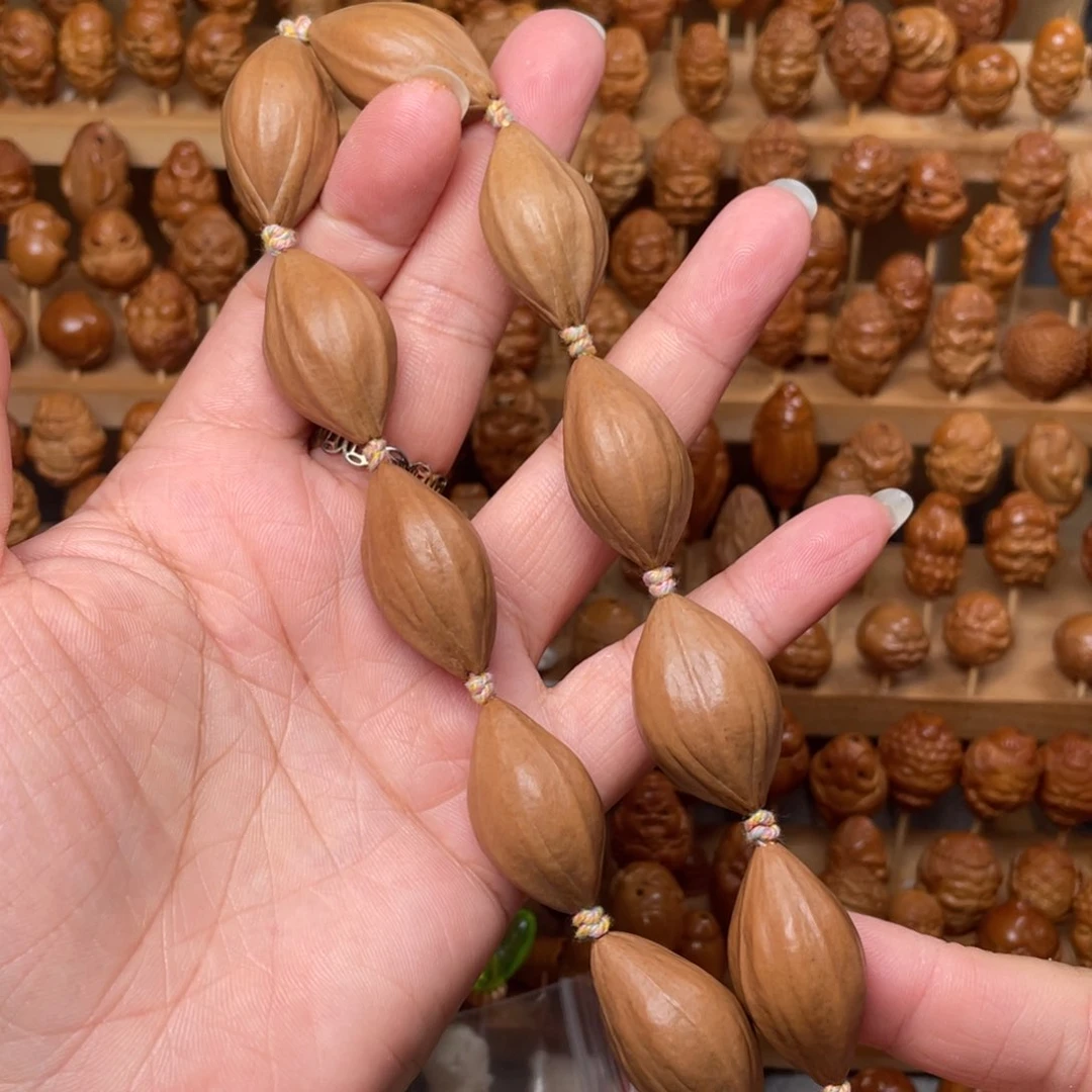 橄榄核手串/手链四花手持原皮