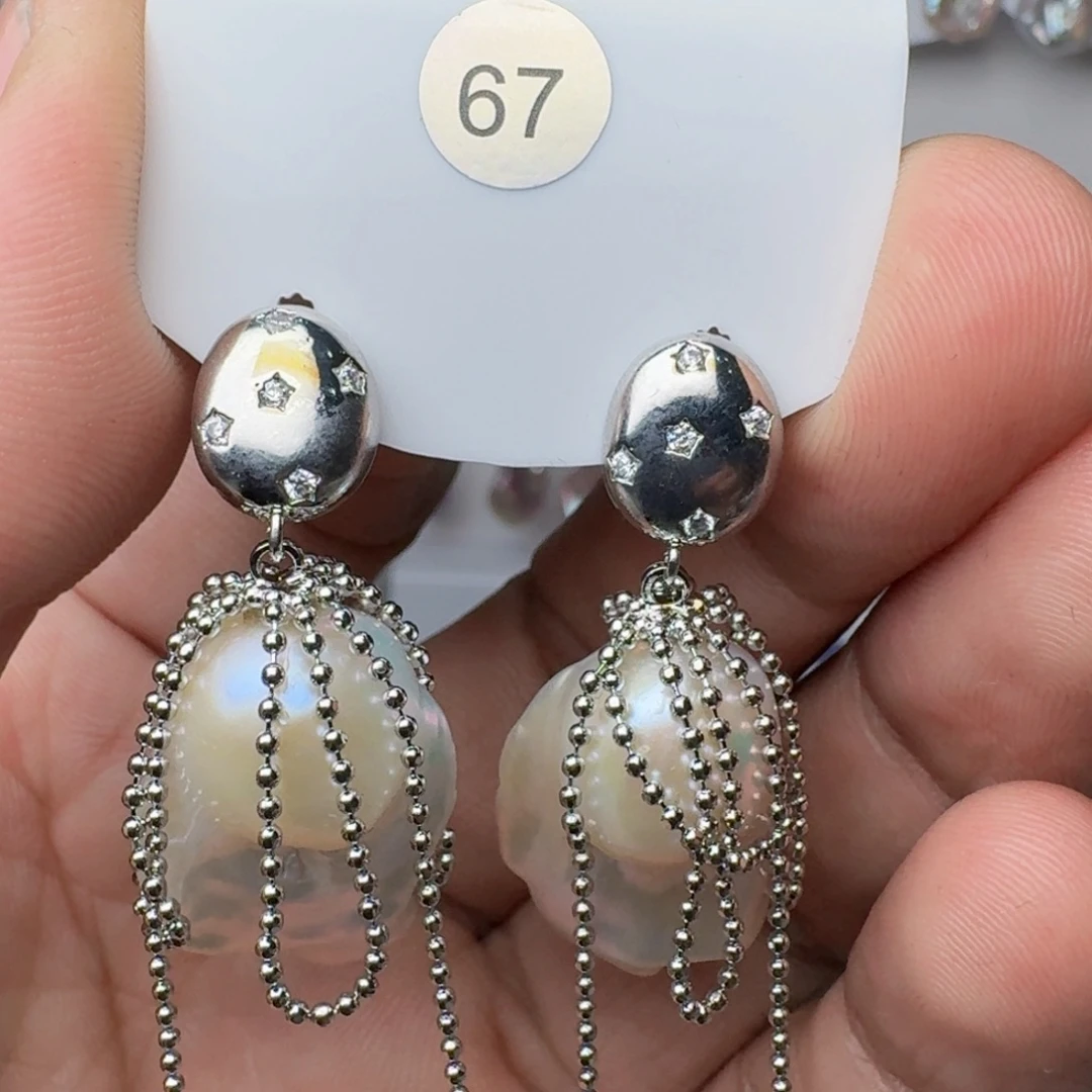 耳饰淡水珍珠未镶嵌