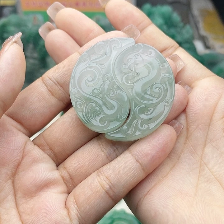 定制石英质玉未镶嵌贺***头