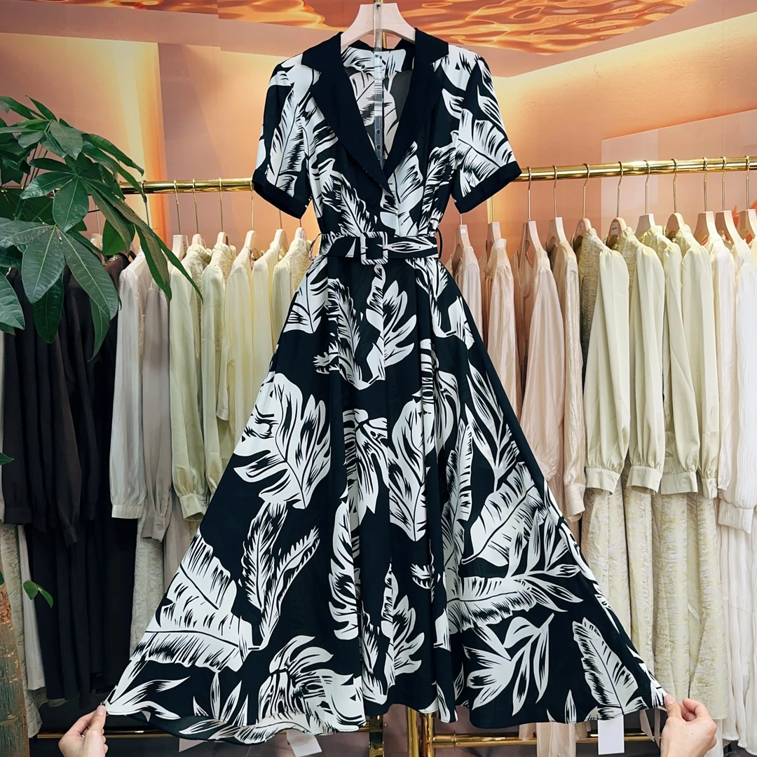 【RG1021】2025年时尚气质百搭减龄显瘦新款女装连衣裙