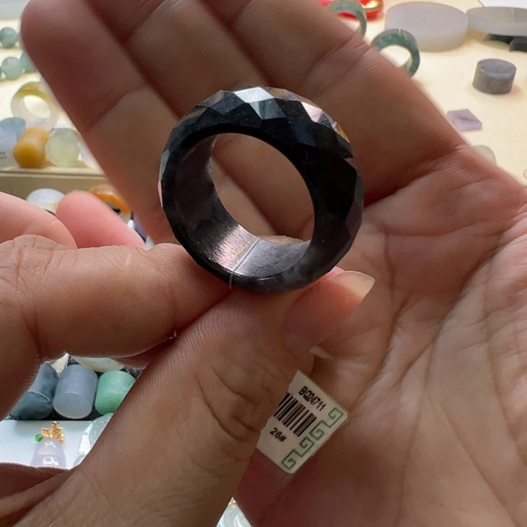 翡翠戒指未镶嵌翡翠戒指26