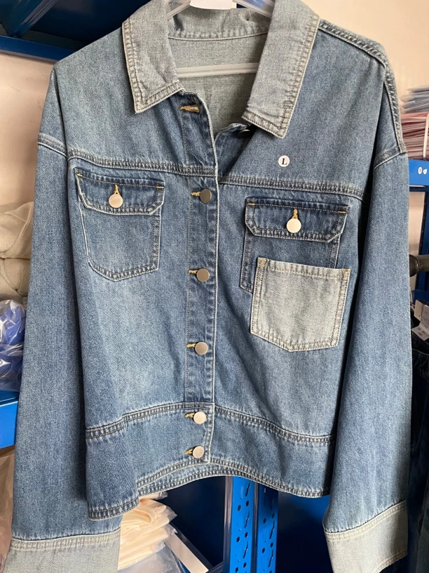 春季设计感牛仔外套