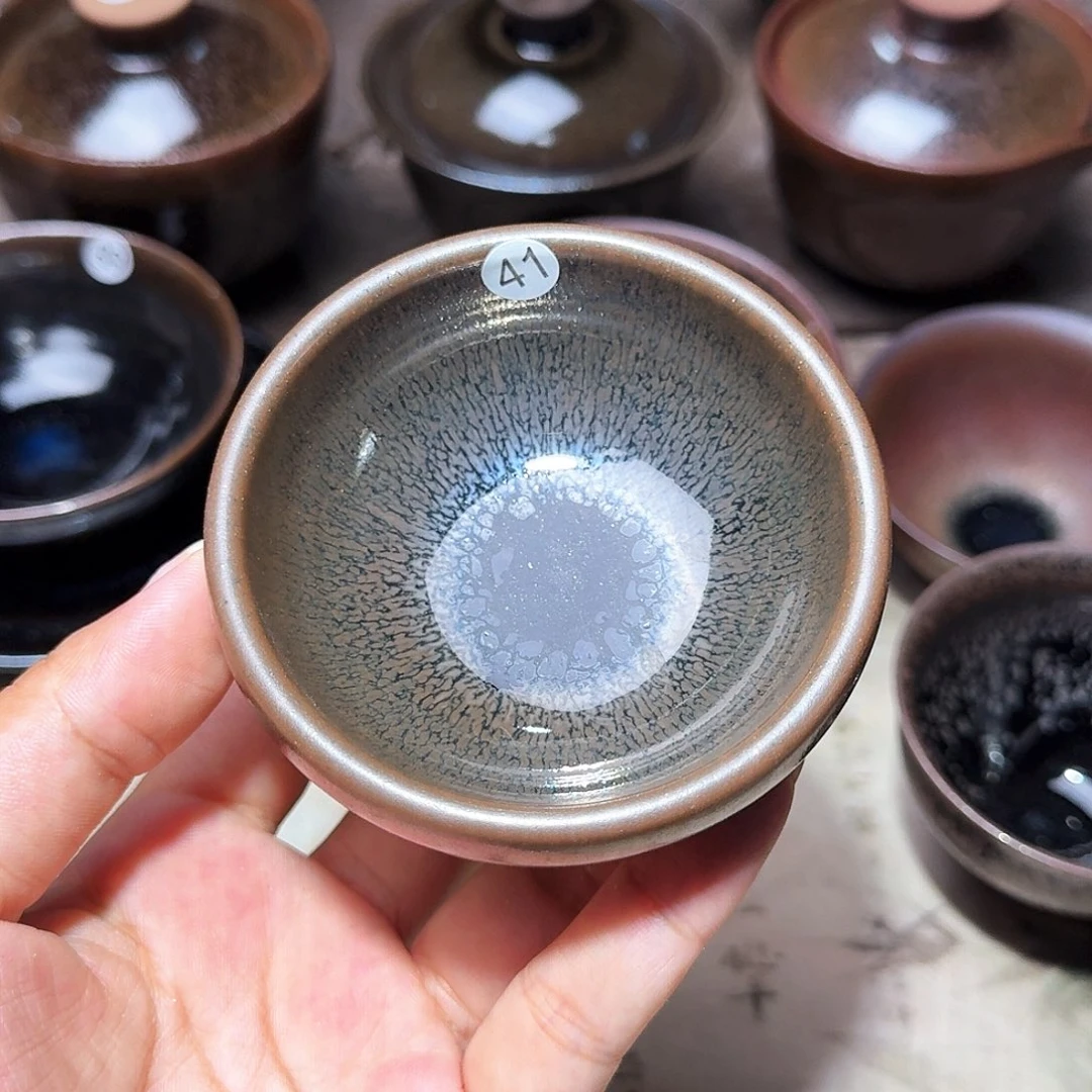 茶盏义兴龙窑建盏41微瑕