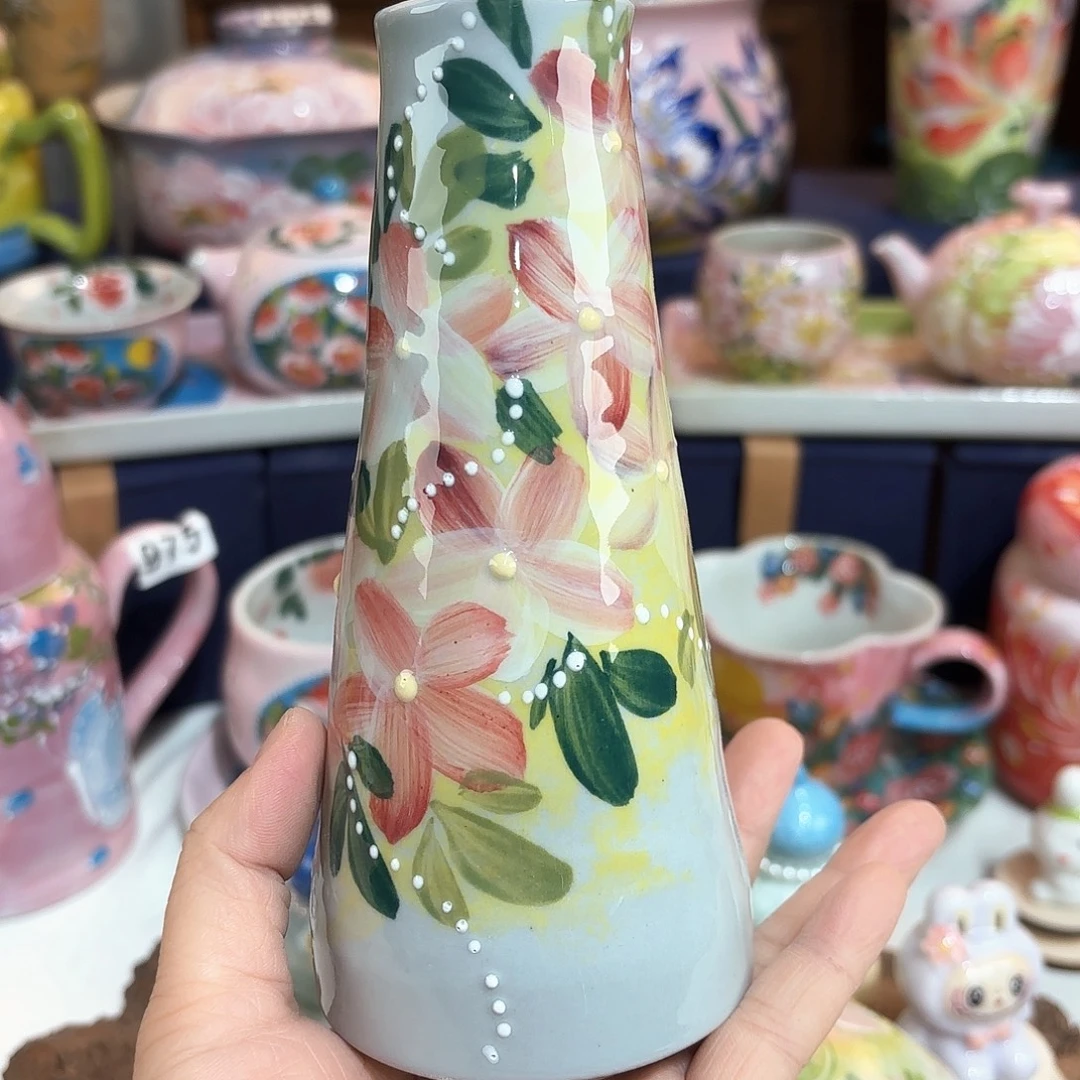 景德镇手绘高温釉下彩陶瓷茶具