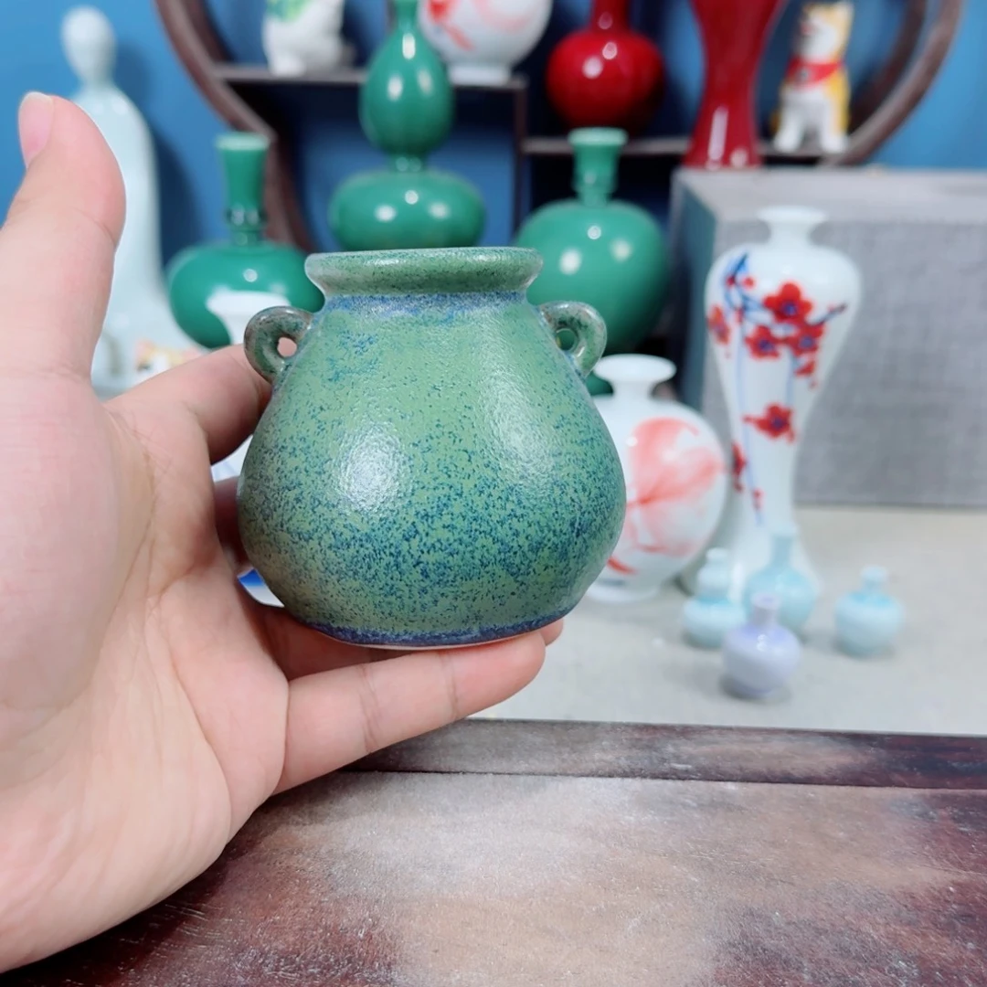 陶瓷手工小花器摆件