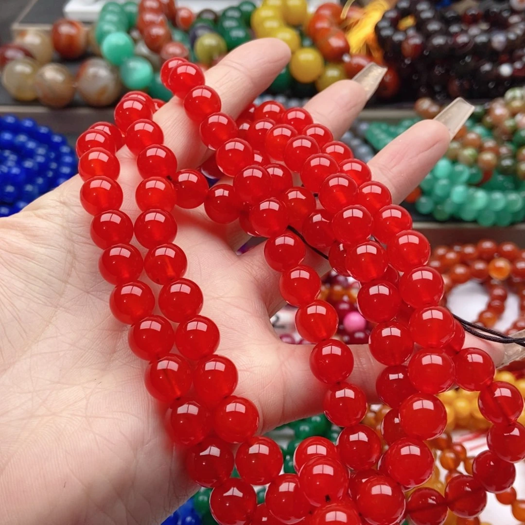 【闪购商品】玛瑙/玉髓手链未镶嵌枭*