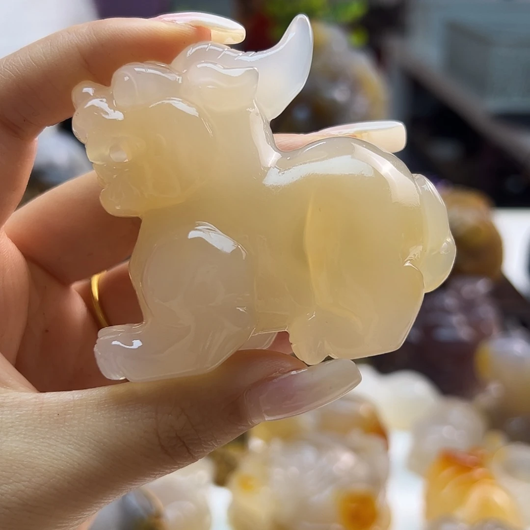 玛瑙/玉髓未镶嵌吊坠(不含链)