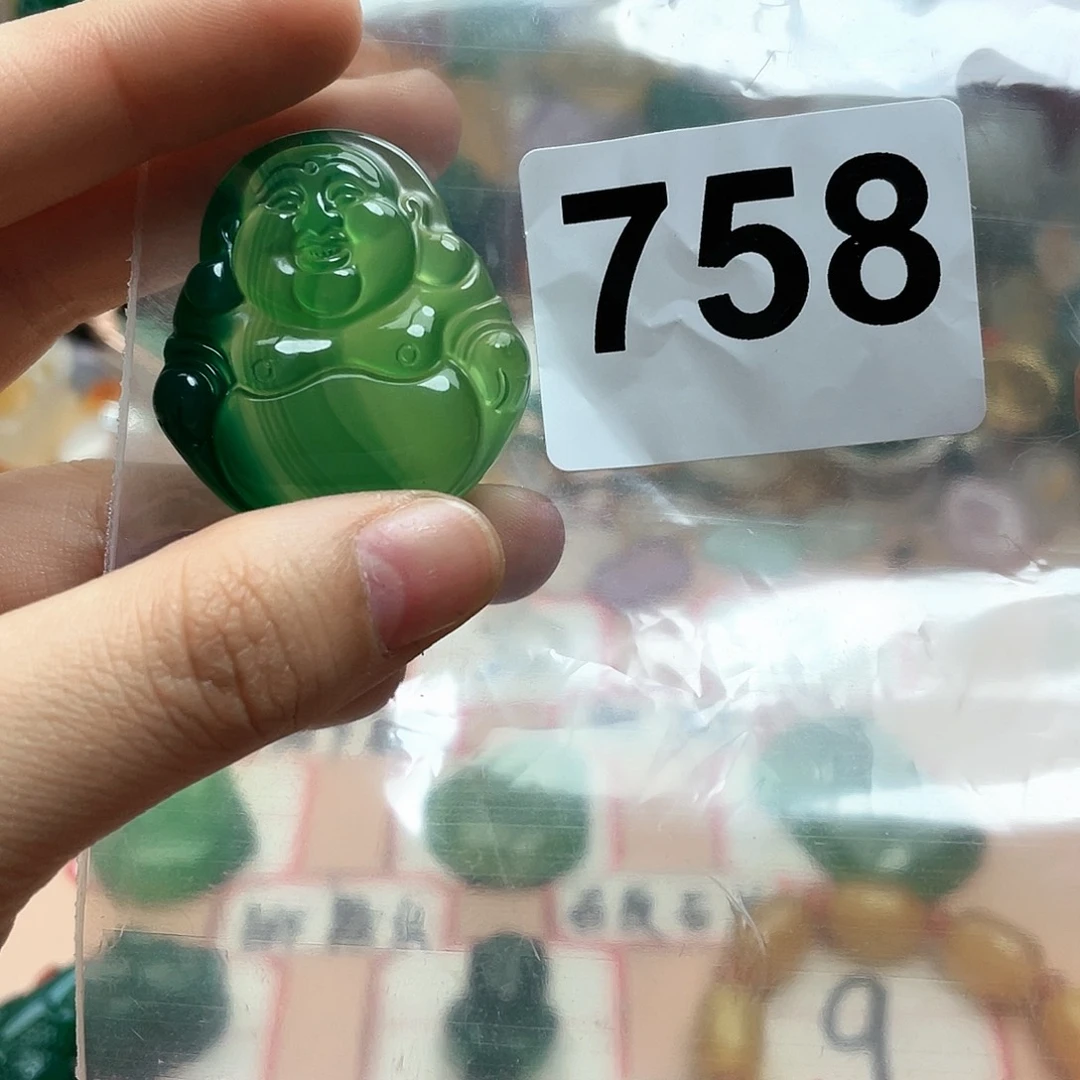 玛瑙/玉髓颈饰合金大*神