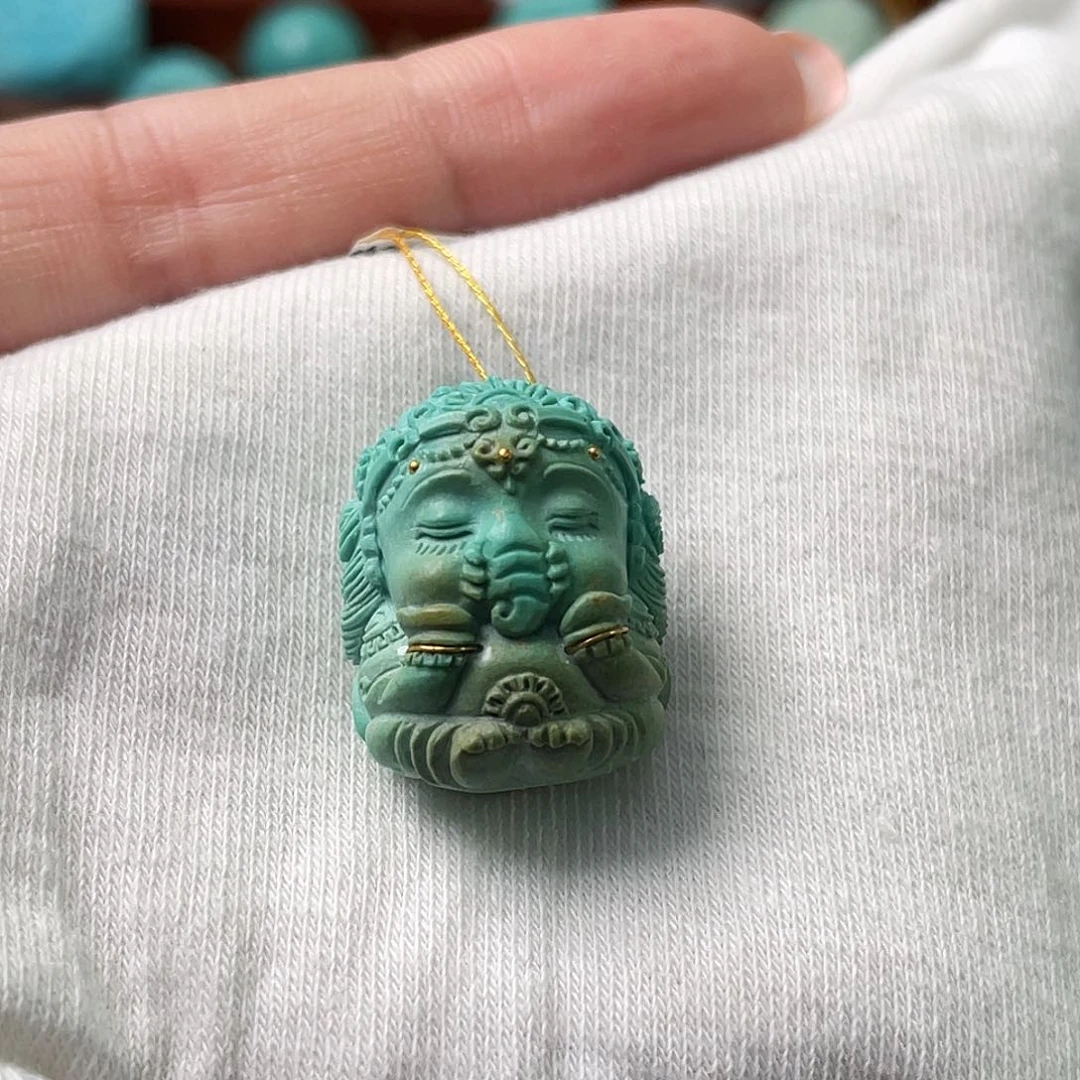 绿松石珠宝奇石未镶嵌