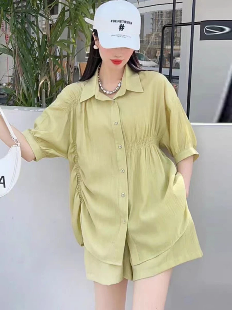 邻家集品/休闲套装/82428216/短袖/显瘦/气质/百搭/夏季/减龄/