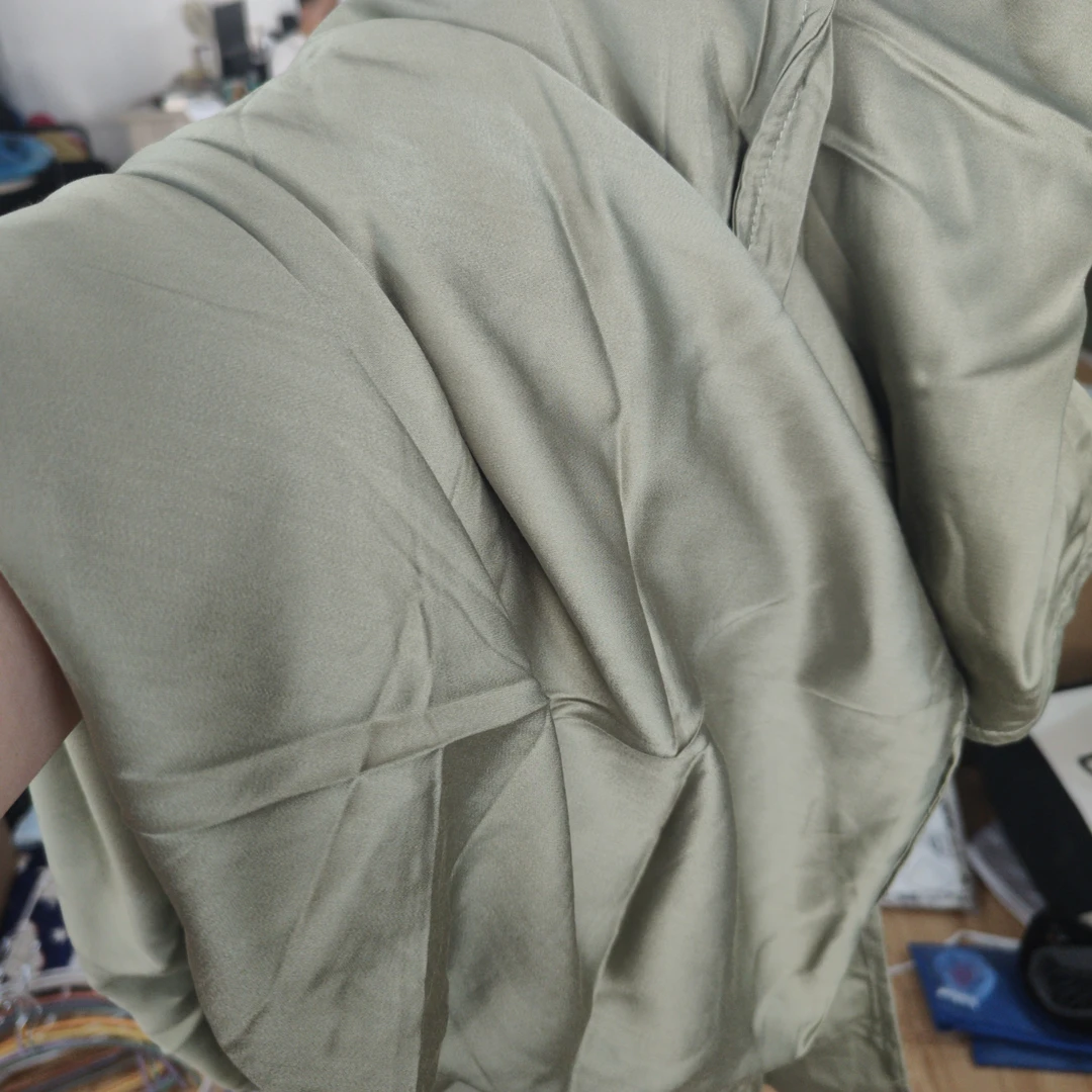 《云云家》 嫩叶绿天丝被套尺寸约120×180发2