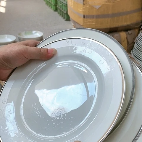 瓷平盘六个………………