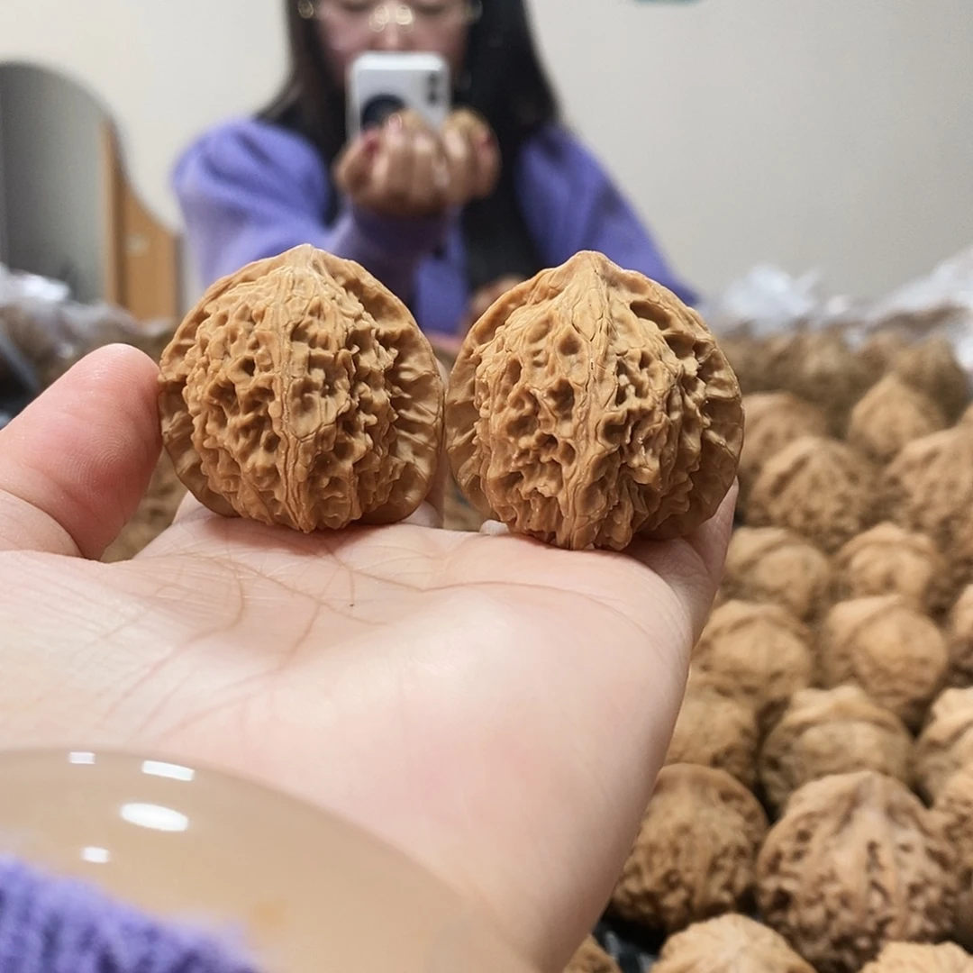 吊坠文玩核桃蚂蚁沟35+黄