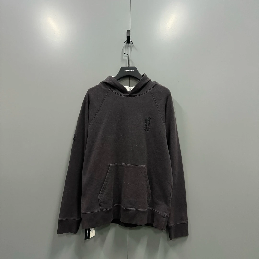 95新 Chrome Hearts/克罗心 （bb）203 刺绣logo帽衫 M码/7280