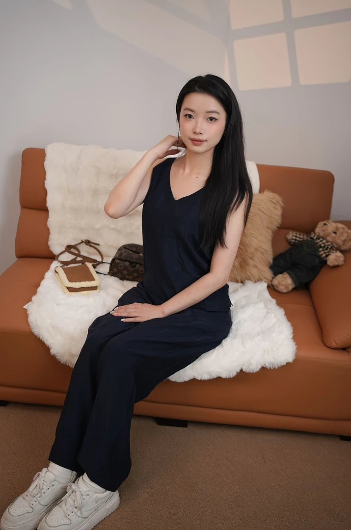 莱多蜜莱多蜜新款百分百真醋酸吊带通勤时尚休闲百搭气质夏季外穿