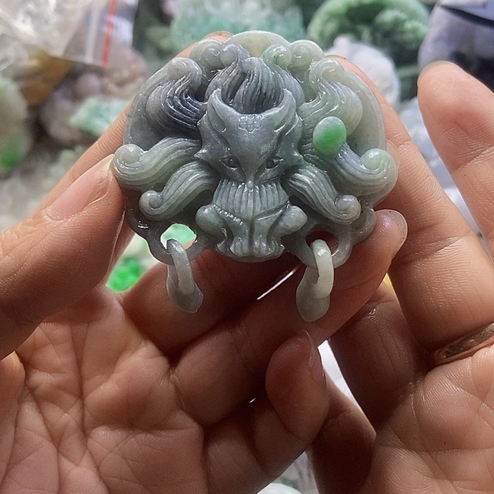 翡翠未镶嵌颈饰天然翡翠