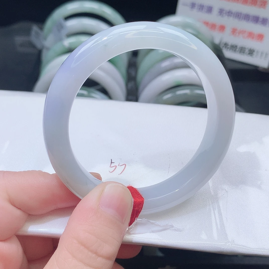 翡翠未镶嵌手镯y2