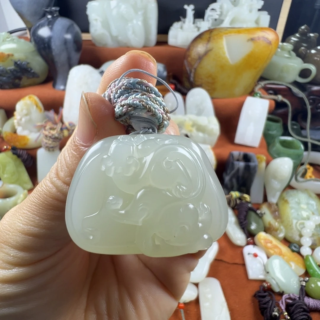 和田玉（白玉）未镶嵌颈饰