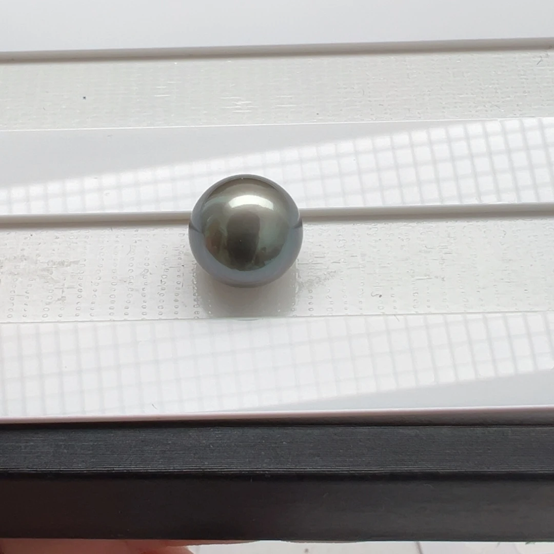 海水珍珠裸珠大溪地裸珠11-12mm可定制爱