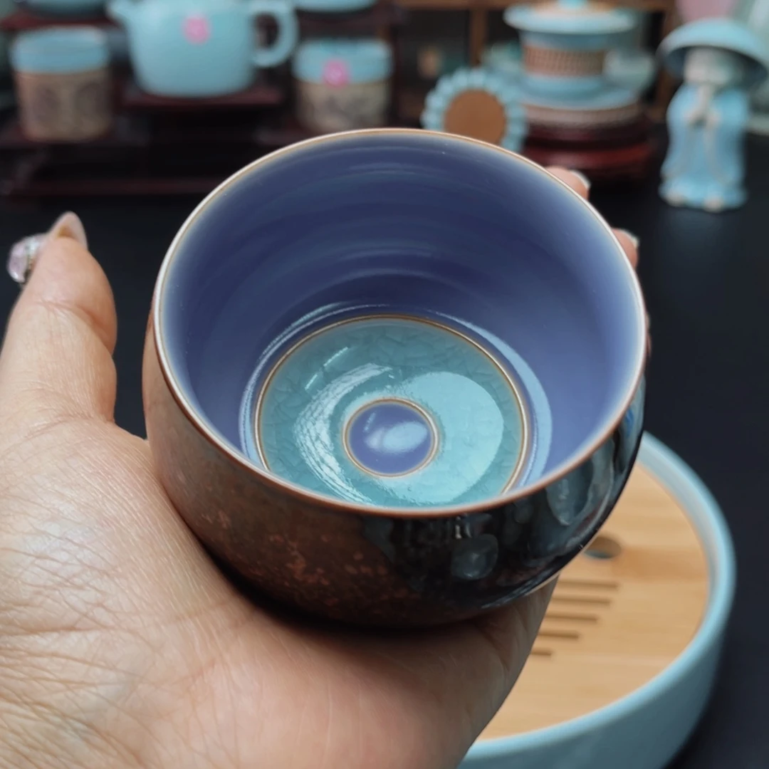 【闪购商品】汝州单壶，壶，天青微蓝，高品