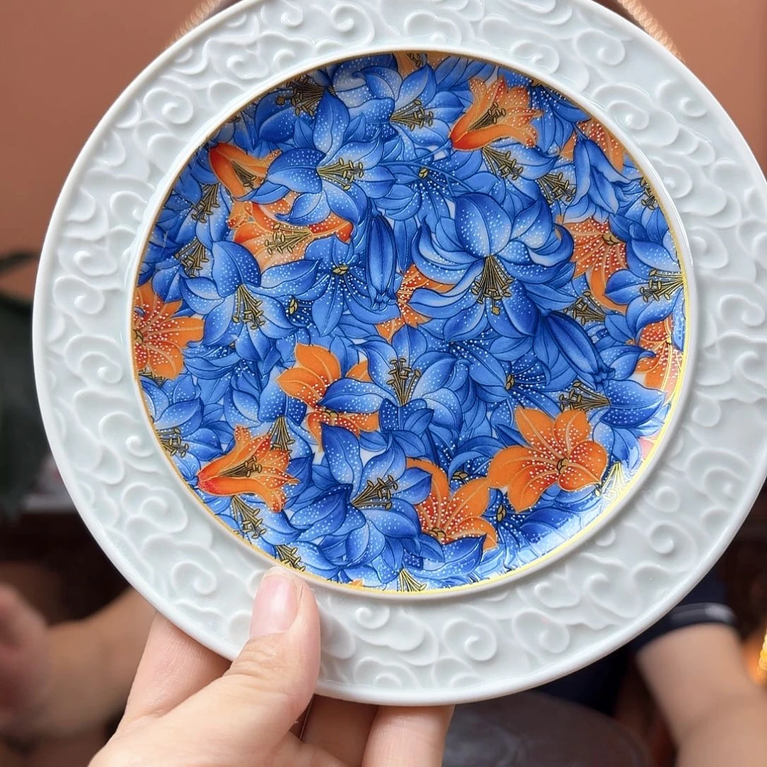 景德镇陶瓷手工盘