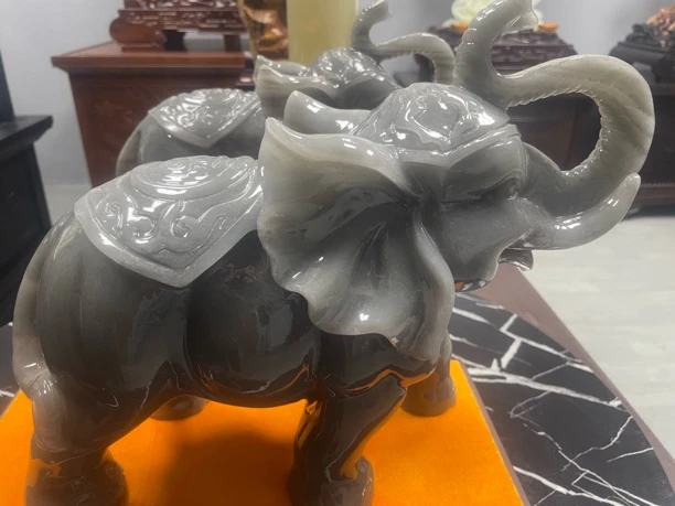 吉祥如意大象摆件