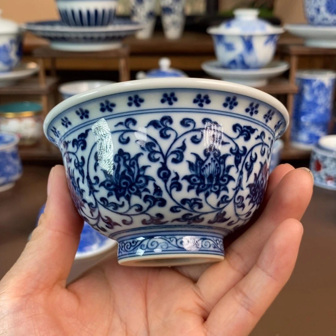 杯景德镇陶瓷手工手绘