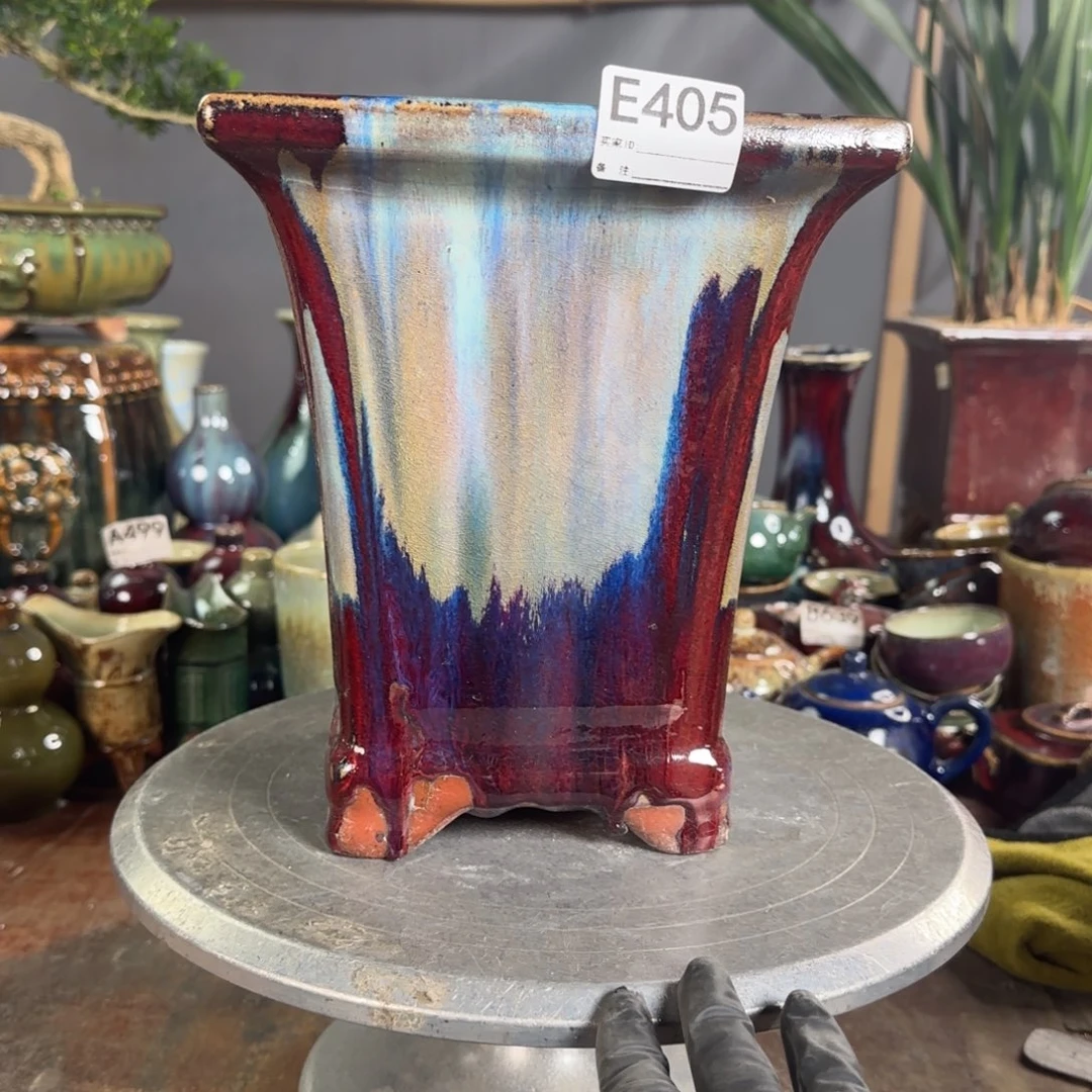 白***子紫砂花盆405