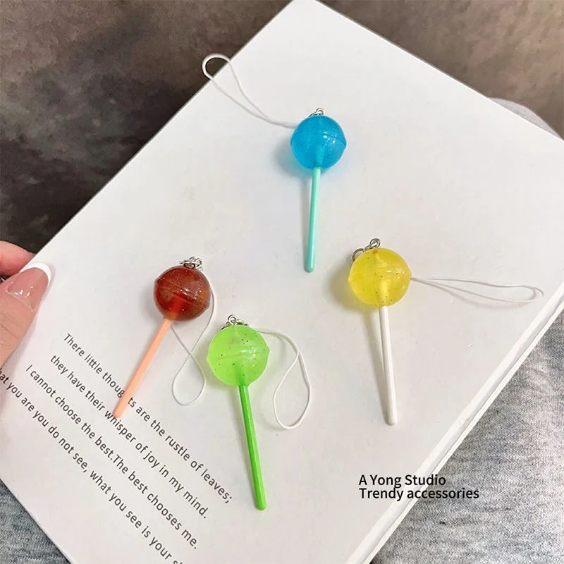 【拾光】仿真可爱ins棒棒糖糖果钥匙扣手机链吊坠创意挂饰饰品