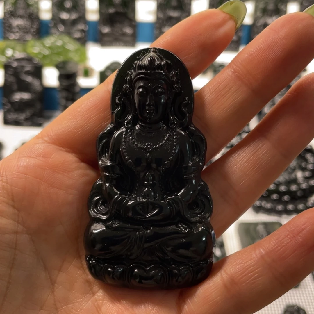 蛇纹石玉未镶嵌吊坠嗯