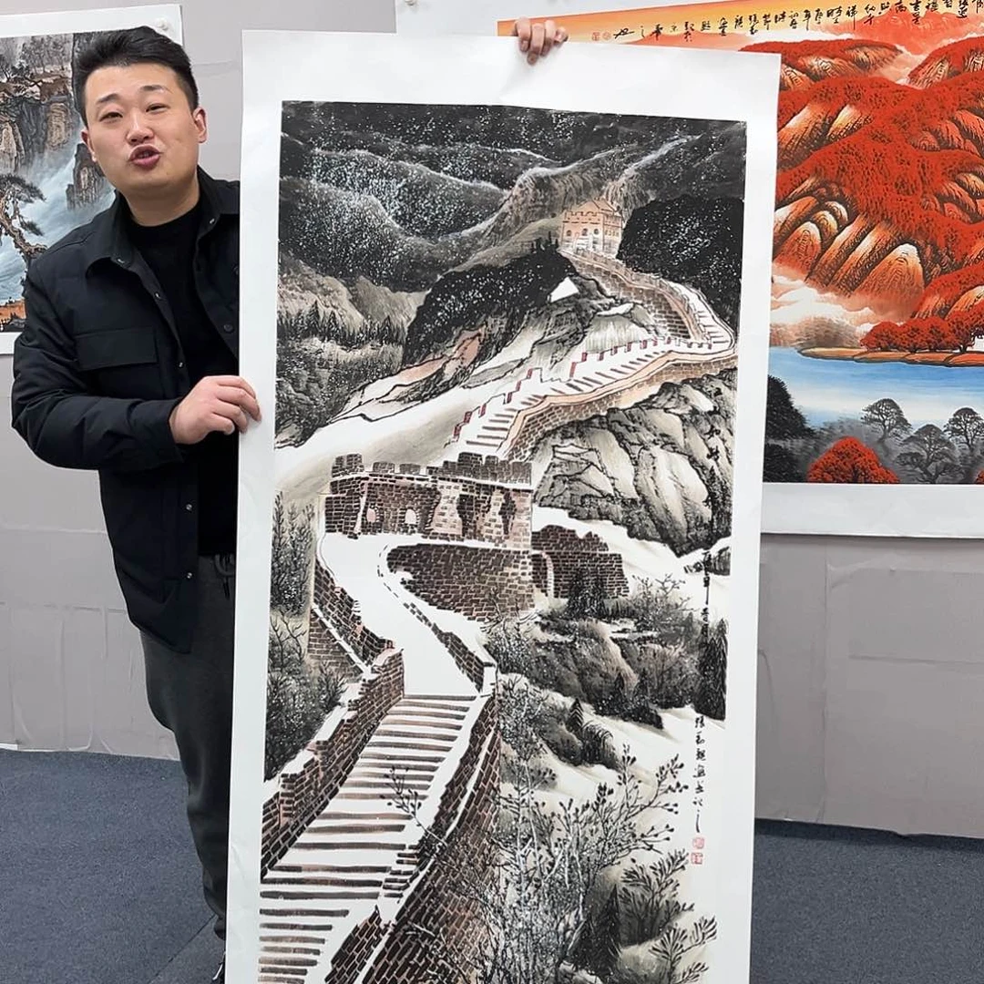 国画宣纸国画纯手绘作品