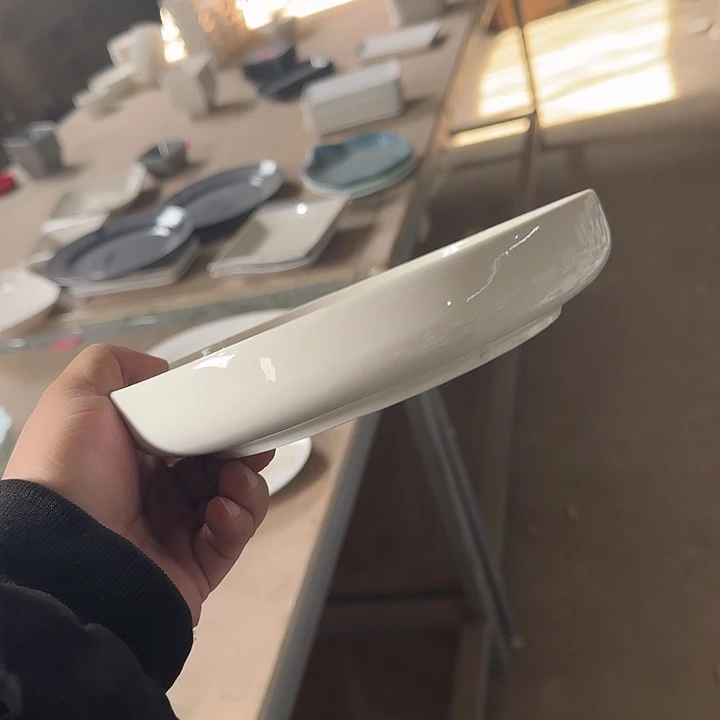 瓷8 英寸 窝盘  4 个装