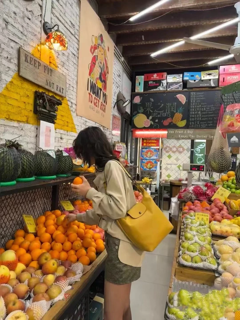 616黄色【点点精选】新款时尚通勤真皮女包