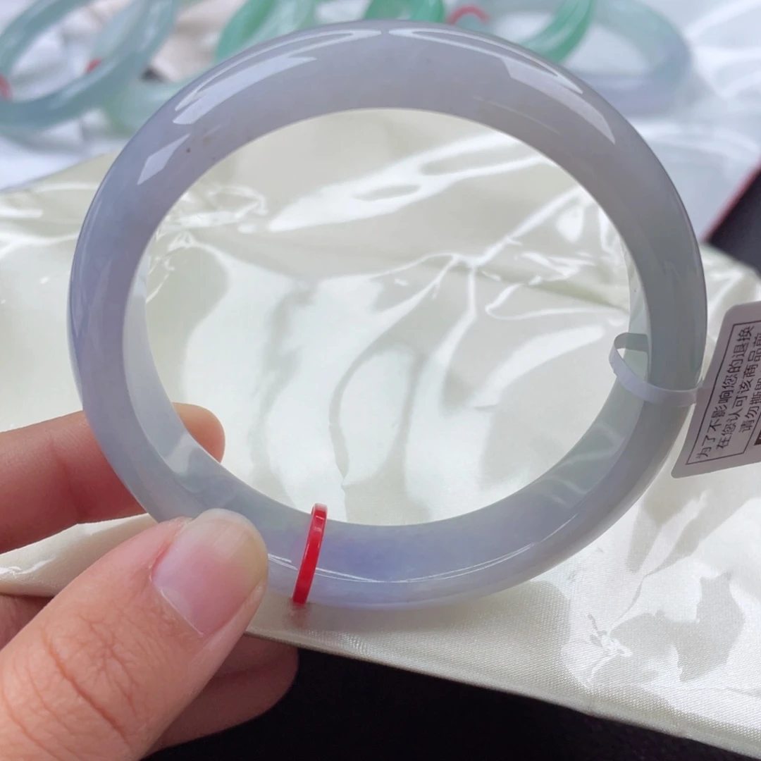 翡翠手镯未镶嵌58.7正圈