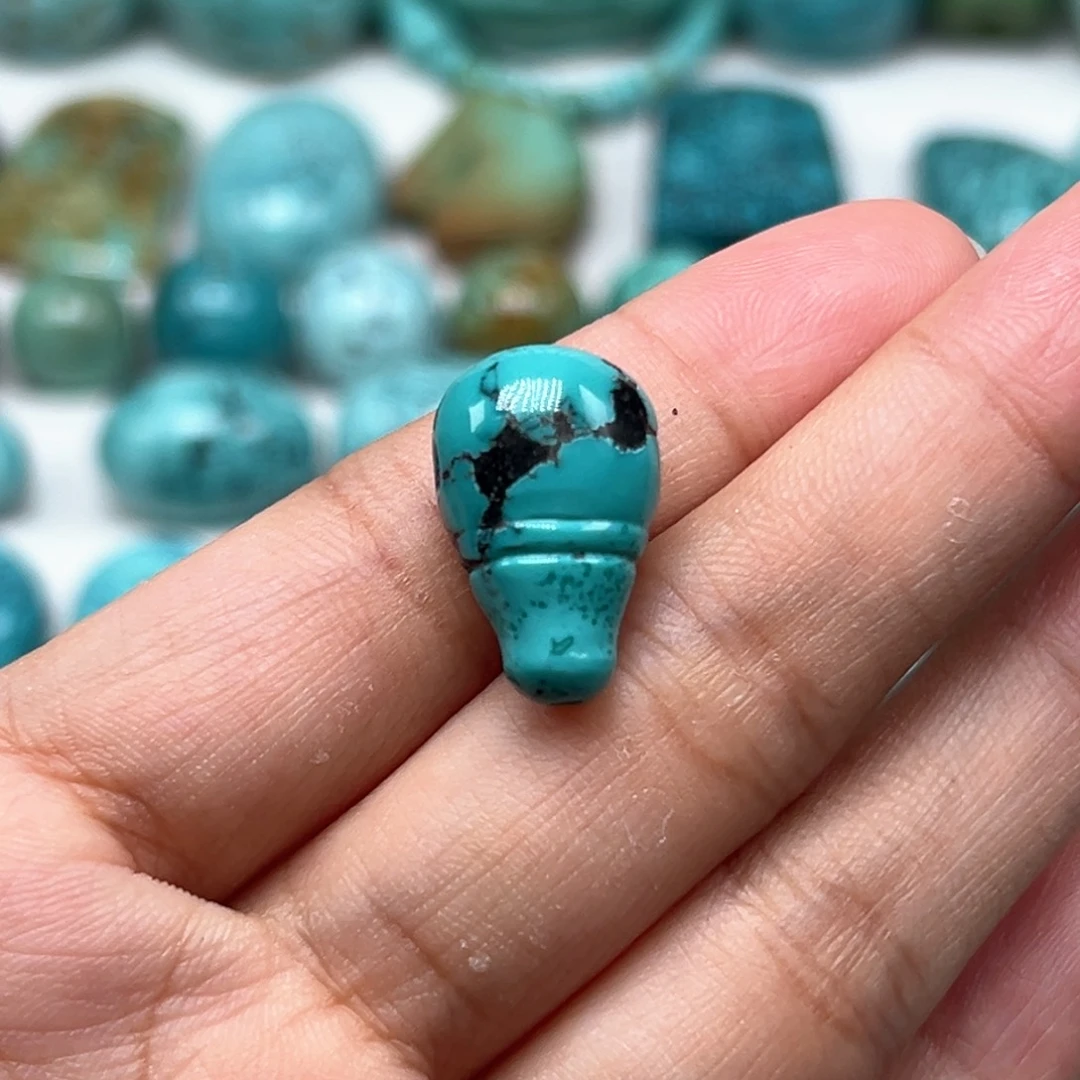 未镶嵌绿松石珠宝奇石十**?