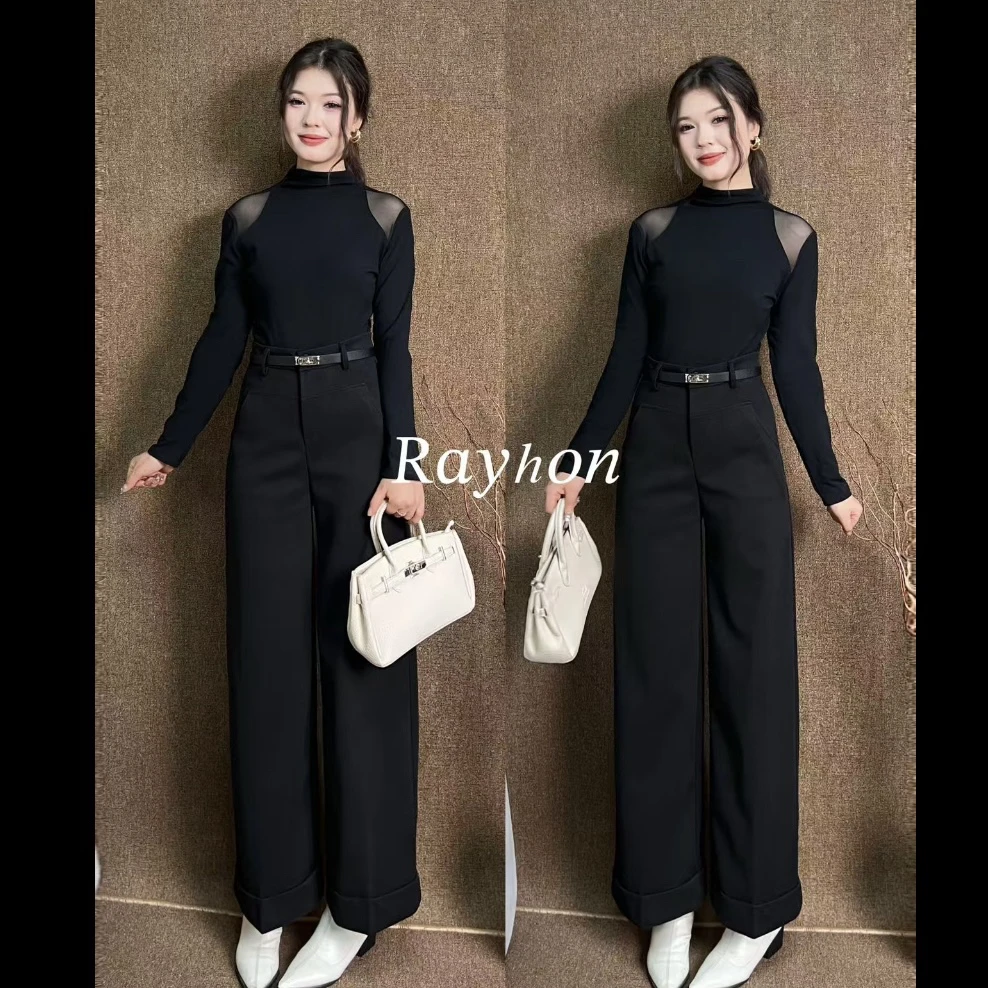 LA2025年最新款上衣裤子套装（加腰带）气质套装