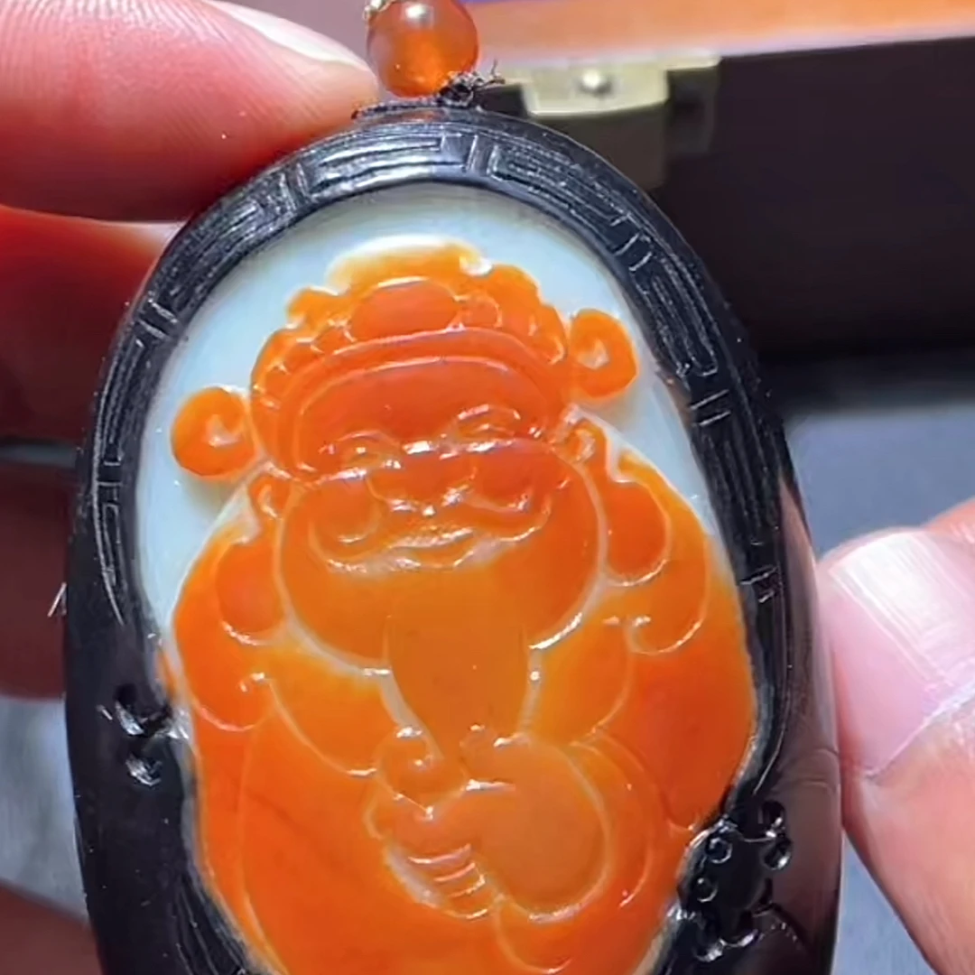 和田玉玉石挂件 d1224拍一发一